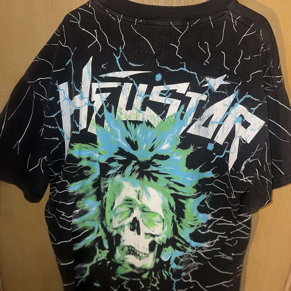 Hustler Black Graphic Tee - Short Sleeve